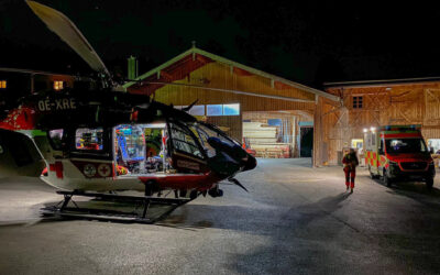 Abendlicher Rettungseinsatz am Heuberg – Bergwacht rettet drei Personen aus Bergnot